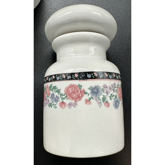 Rare Vintage Claremore by Sango Bubble Top Apothecary Jars  Set of 9 Spice Jars - Picture 5 of 12